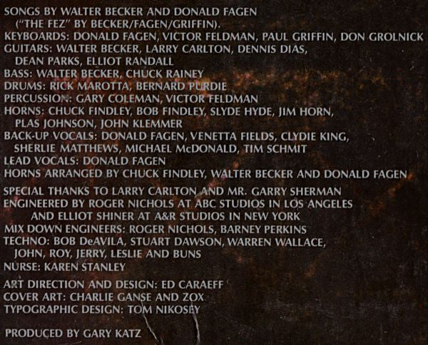 Steely Dan : The Royal Scam (LP, Album)