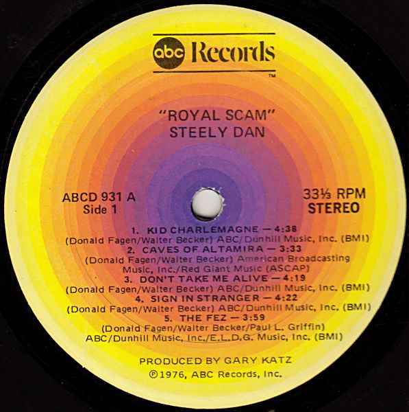 Steely Dan : The Royal Scam (LP, Album)