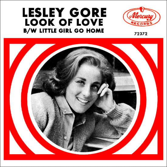 Lesley Gore : Look Of Love / Little Girl Go Home (7", Styrene, Ric)