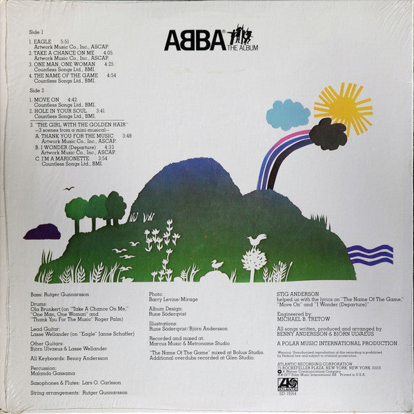 ABBA : The Album (LP, Album, RI-)
