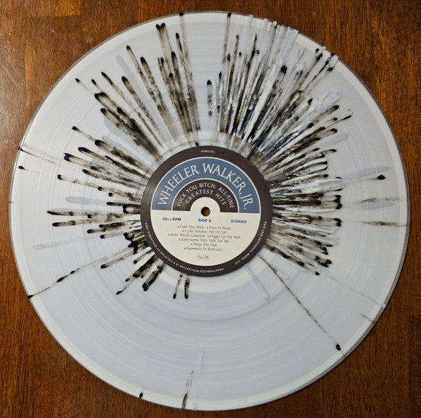 Wheeler Walker Jr. : Fuck You Bitch: All-Time Greatest Hits (LP, Comp, Bla)