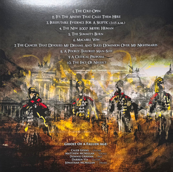 Ghost Of A Fallen Age : Rumors Of The Secret War (LP, Album, Ltd, RM, A P)