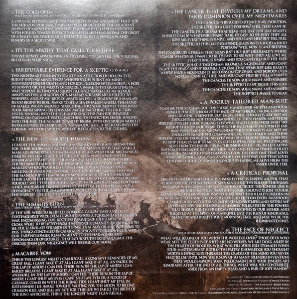 Ghost Of A Fallen Age : Rumors Of The Secret War (LP, Album, Ltd, RM, A P)