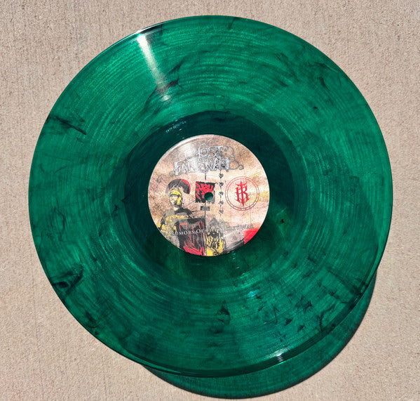 Ghost Of A Fallen Age : Rumors Of The Secret War (LP, Album, Ltd, RM, A P)