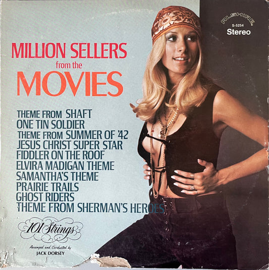 101 Strings : Million Sellers From The Movies (LP, Album)