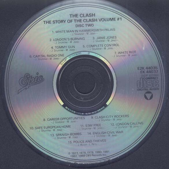 The Clash : The Story Of The Clash Volume 1 (2xCD, Comp)