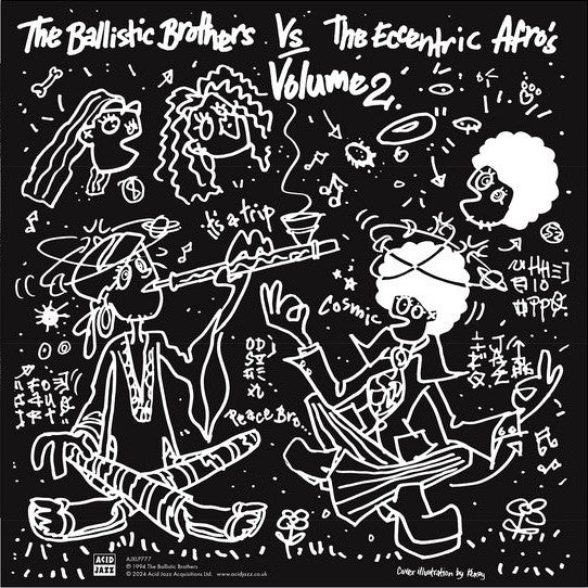 The Ballistic Brothers Vs. The Eccentric Afros* : Volume 2 (LP, RE)
