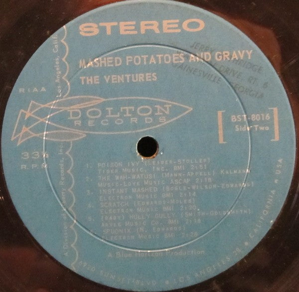 The Ventures : Mashed Potatoes And Gravy (LP, Album)