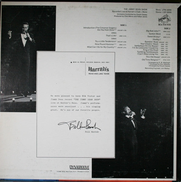 Jimmy Dean : The Jimmy Dean Show (LP, Album)