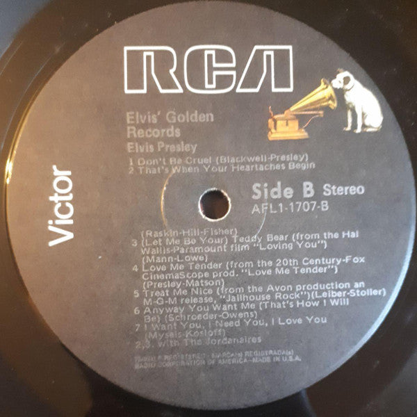 Elvis Presley : Elvis' Golden Records (LP, Comp, RE)