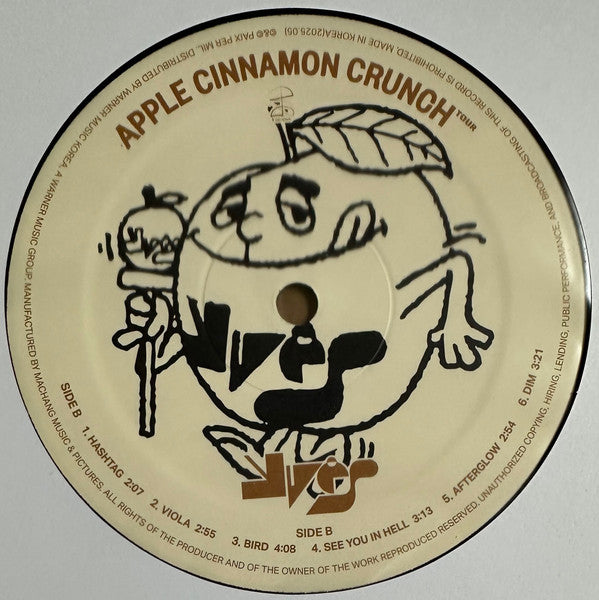 Yves (31) : Apple Cinnamon Crunch Tour (LP, Comp)