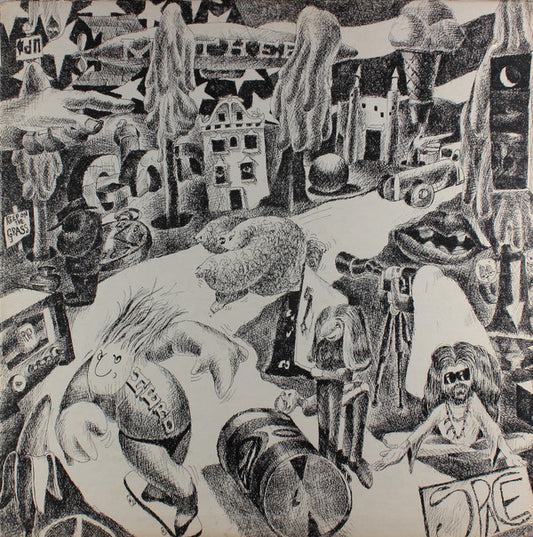 The Incredible Broadside Brass Bed Band : The Great Grizzly Bear Hunt (LP, Album)