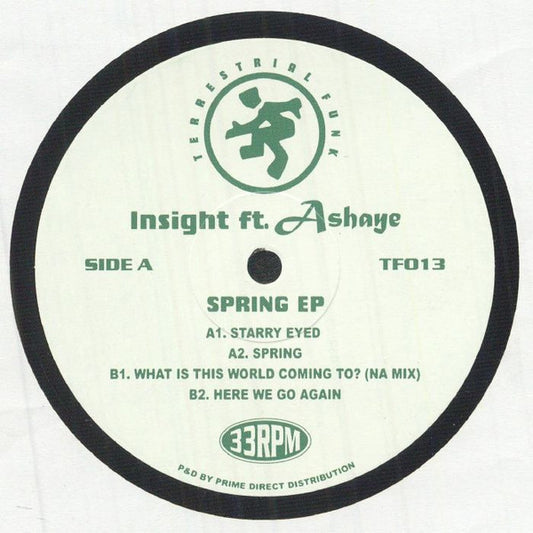 Insight (6) Featuring Ashaye : Spring EP (12")