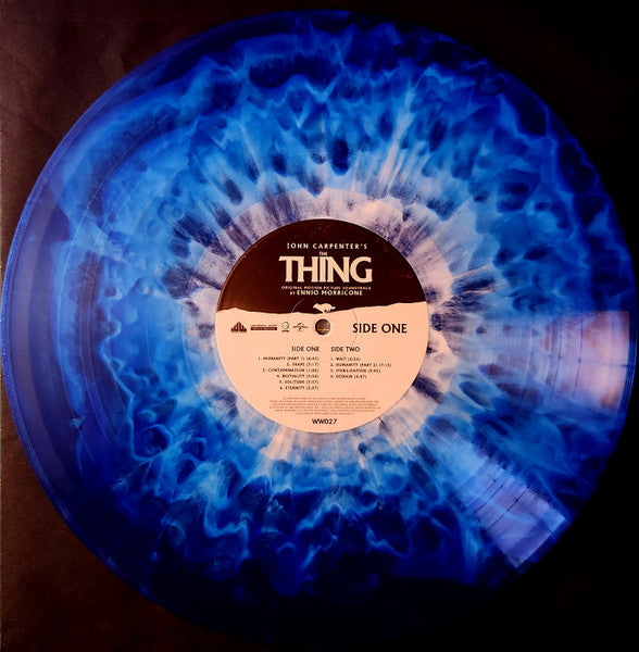 Ennio Morricone : John Carpenter's The Thing (LP, Album, RE, RM, Blu)