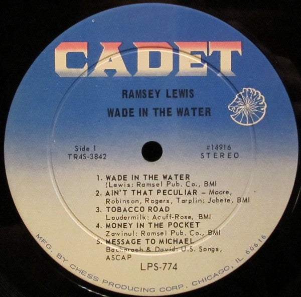 Ramsey Lewis : Wade In The Water (LP, Album, Ind)