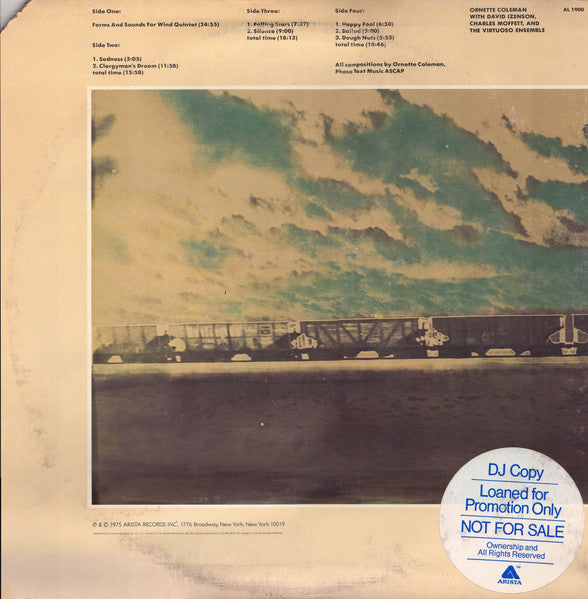 Ornette Coleman : The Great London Concert (2xLP, Album, RE, San)