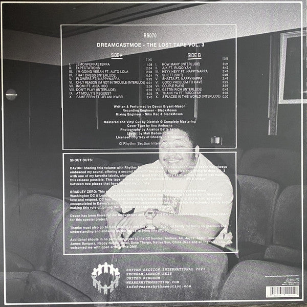 dreamcastmoe : The Lost Tape Vol. 3 (LP, Mixtape)