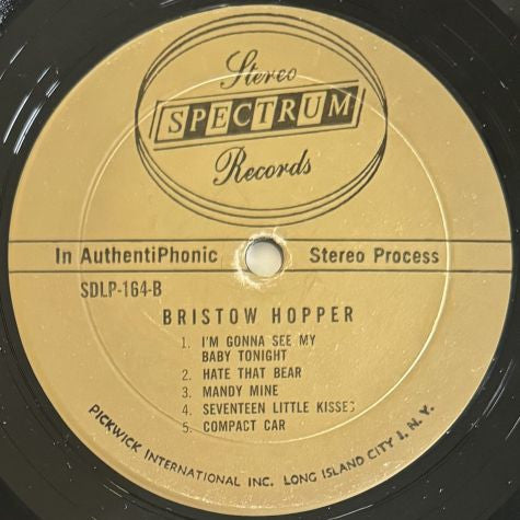 Roy Orbison And Bristow Hopper : Orbiting With (LP)