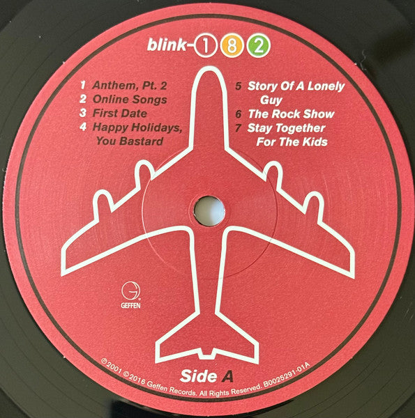 Blink-182 : Take Off Your Pants And Jacket (LP, Album, RE, 180)