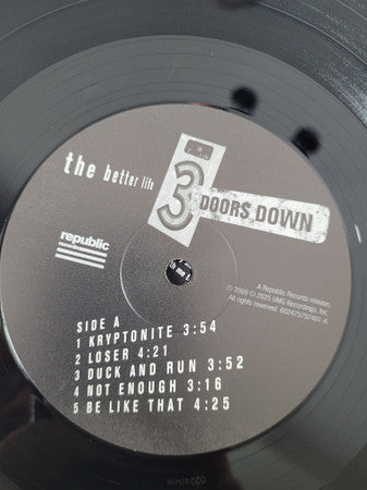 3 Doors Down : The Better Life (LP, Album, RE, Gre)