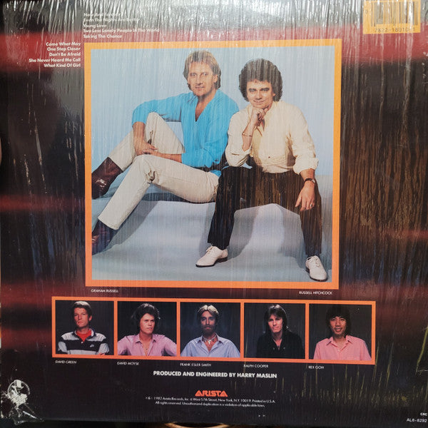 Air Supply : Now And Forever (LP, Album, Club, Car)