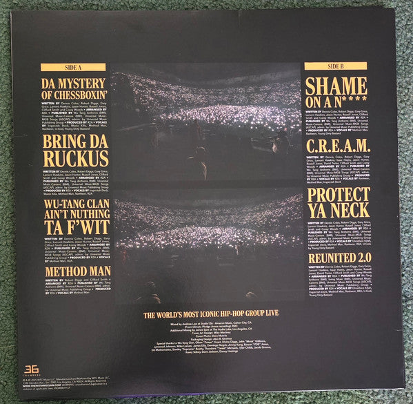 Wu-Tang Clan : Enter the Wu-Tang (36 Chambers) - Live from the N.Y. State of Mind Tour at Climate Pledge Arena (LP, Ltd, Col)