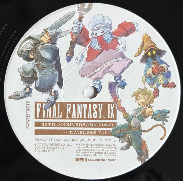 Various : Final Fantasy IX 25th Anniversary Vinyl - Timeless Tale - (LP)