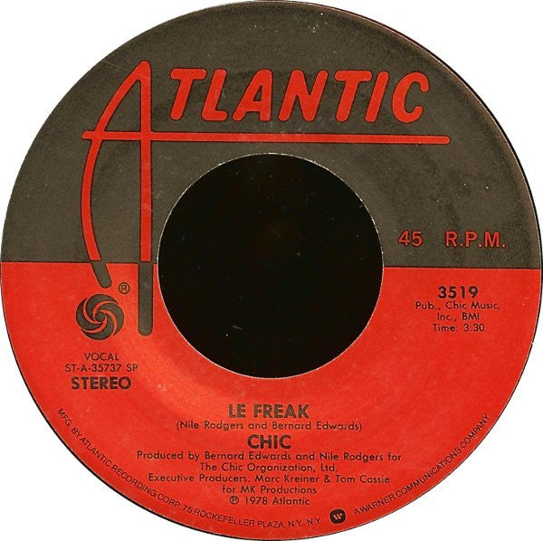 Chic : Le Freak / Savoir Faire (7", Single, SP )
