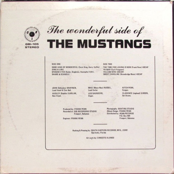 The Mustangs* : The Wonderful Side Of The Mustangs (LP, Album)