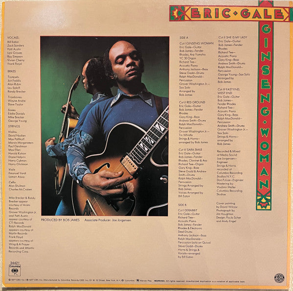 Eric Gale : Ginseng Woman (LP, Album, San)