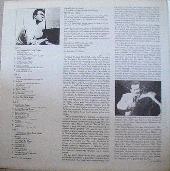 The Dave Brubeck Trio : 24 Classic Original Recordings (2xLP, Comp)