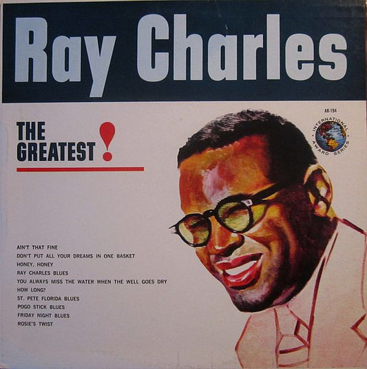 Ray Charles : The Greatest! (LP, Comp, Mono)
