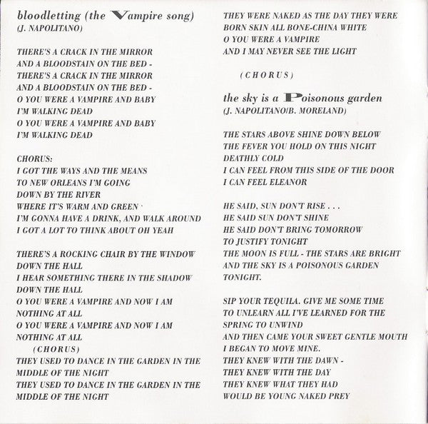 Concrete Blonde : Bloodletting (CD, Album, Club)