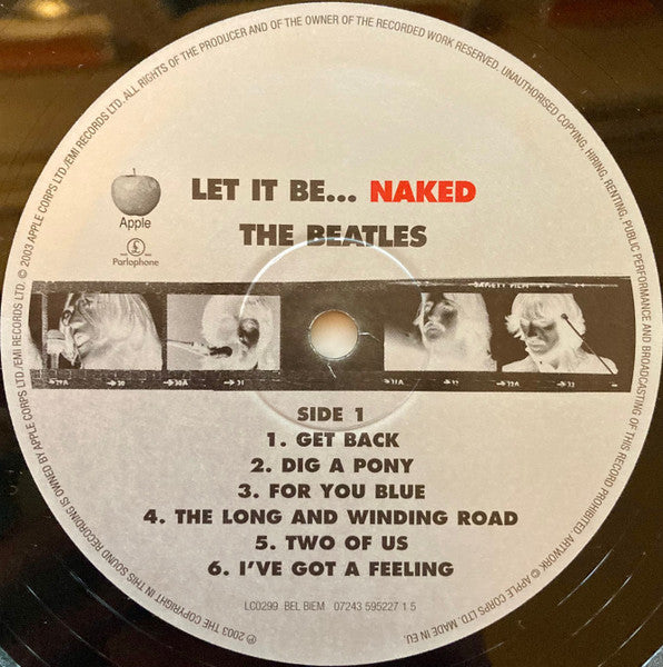The Beatles : Let It Be... Naked (LP, Album + 7", Mono)