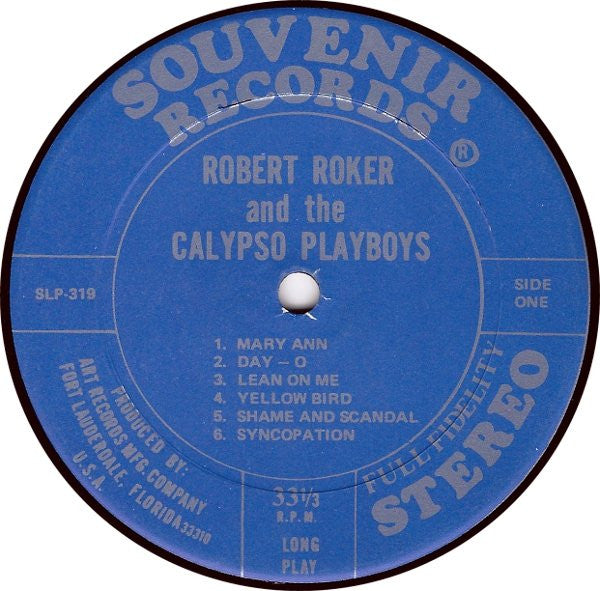 Robert Roker & The Calypso Playboys : Robert Roker & The Calypso Playboys (LP)