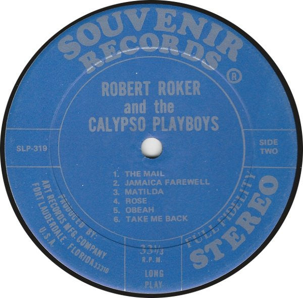 Robert Roker & The Calypso Playboys : Robert Roker & The Calypso Playboys (LP)
