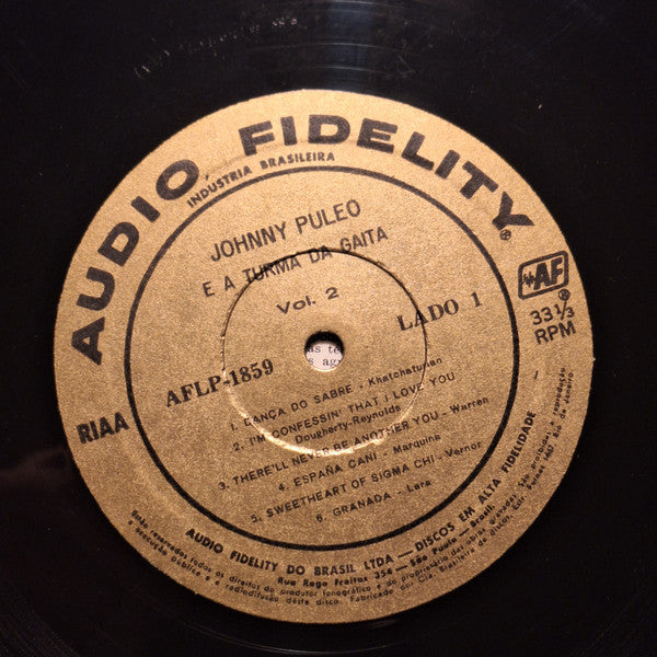 Johnny Puleo And His Harmonica Gang : Johnny Puleo And His Harmonica Gang - Volume 2 (LP, Album, Mono)