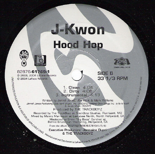 J-Kwon : Still Tipsy Remix (12")