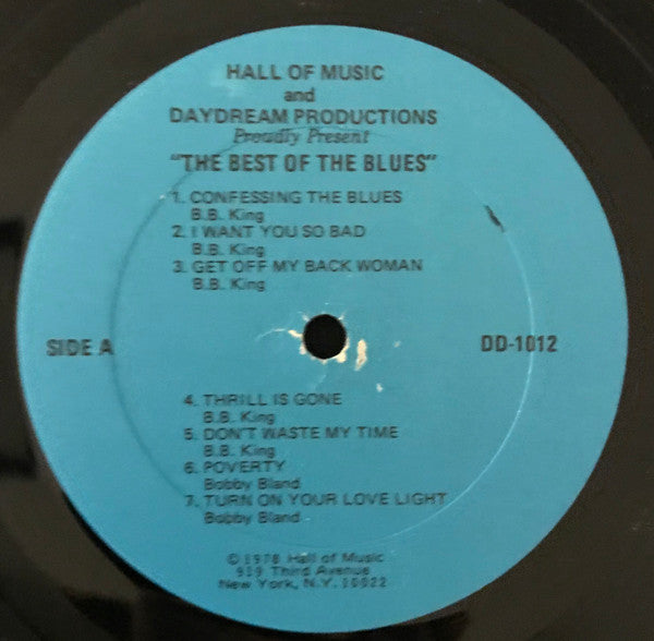 Various : The Best Of The Blues (LP, Comp)