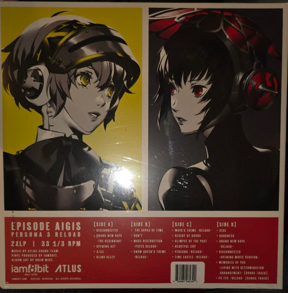 Atlus Sound Team : Persona 3 Reload: Episode Aigis (2xLP, Aig)