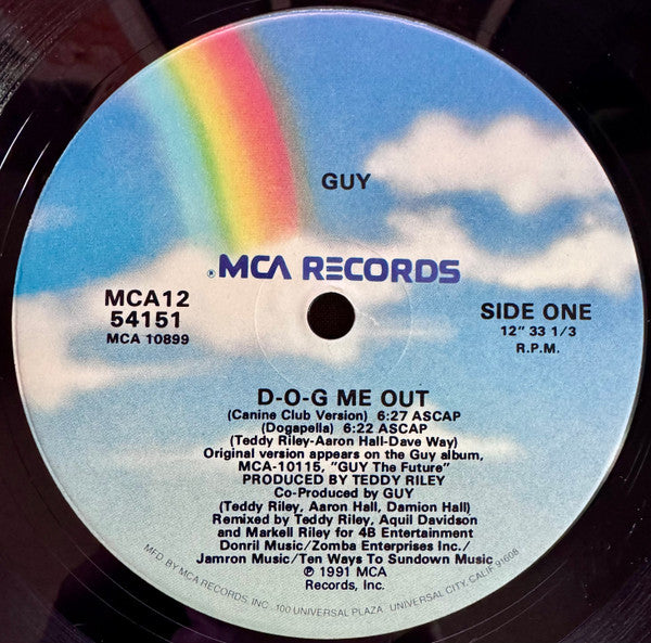 Guy : D-O-G Me Out (12", Single)