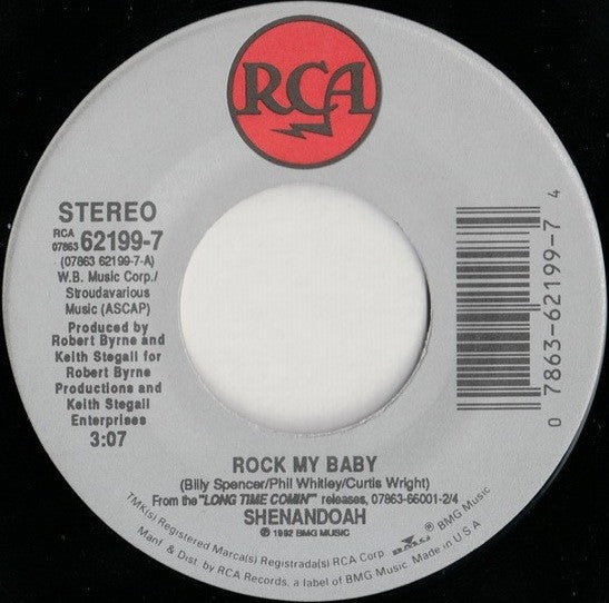 Shenandoah : Rock My Baby (7", Single)