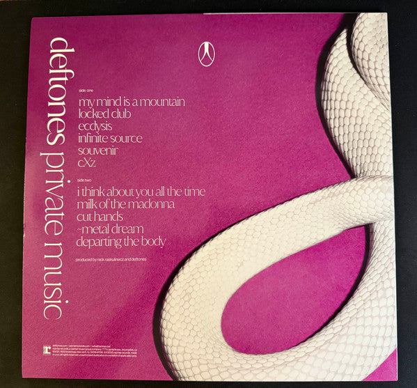 Deftones : Private Music (LP, Album, Ltd, Gre)