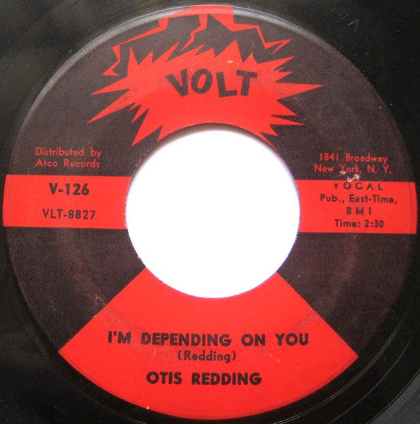 Otis Redding : I've Been Loving You Too Long (To Stop Now) / I'm Depending On You (7", Single)