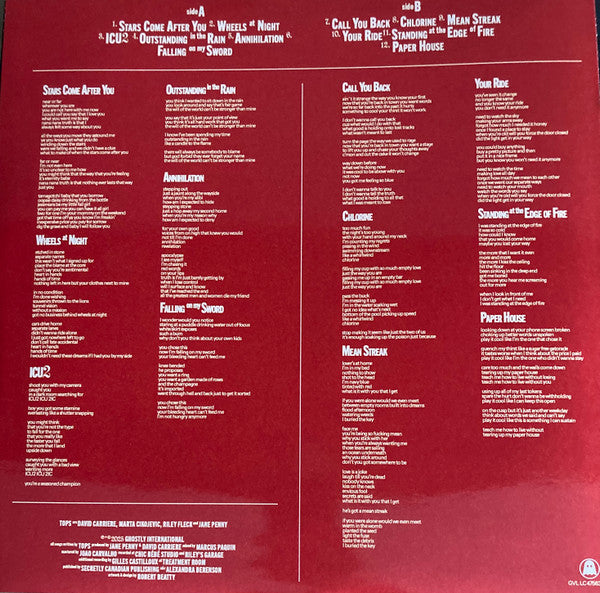 TOPS (3) : Bury The Key (LP, Album, Ltd, Muc)