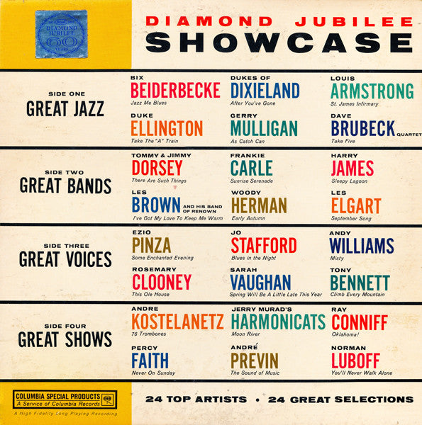 Various : Diamond Jubilee Showcase (2xLP, Comp)