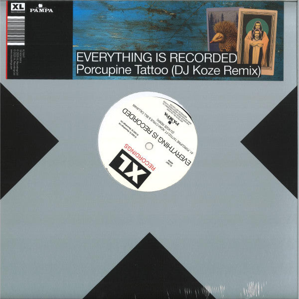 Everything Is Recorded Ft. Noah Cyrus & Bill Callahan : Porcupine Tattoo (DJ Koze Remix) (12", S/Sided, Single)