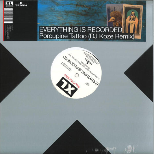 Everything Is Recorded Ft. Noah Cyrus & Bill Callahan : Porcupine Tattoo (DJ Koze Remix) (12", S/Sided, Single)