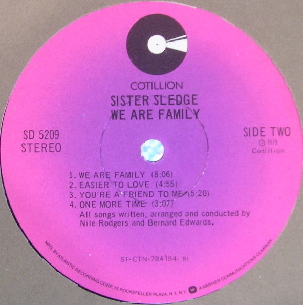 Sister Sledge : We Are Family (LP, Album, RI )