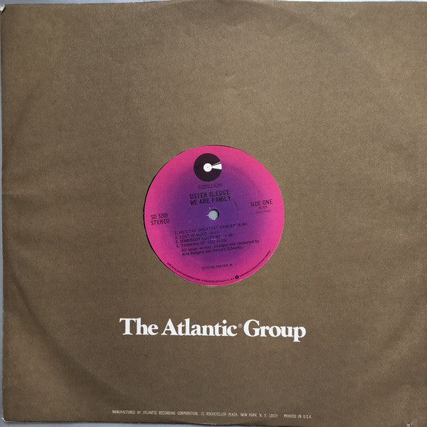Sister Sledge : We Are Family (LP, Album, RI )